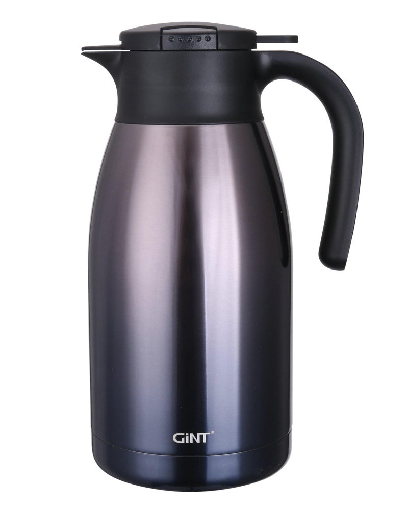 GiNT 1.9L / 64Oz Thermal Coffee Carafe, Insulated Stainless Steel Coffee Carafes for Keeping Hot/Double Walled Vacuum Thermal Carafe (Purple) - Image 1